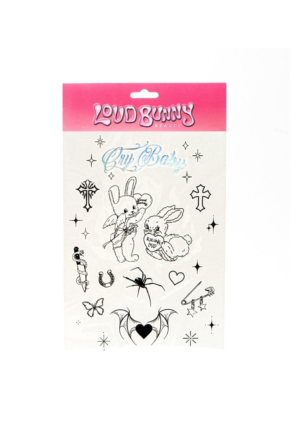 Cry Baby - Temporary Tattoo Pack